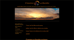 Desktop Screenshot of conscienceauquotidien.com